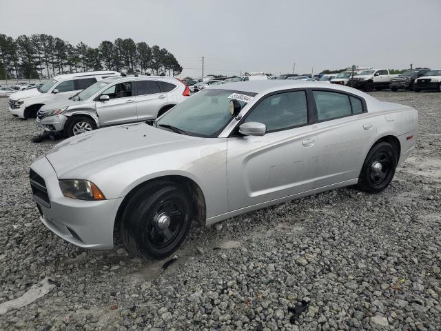 2C3CDXAG1CH305338 - 2012 DODGE CHARGER POLICE SILVER photo 1