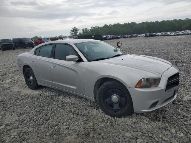 2C3CDXAG1CH305338 - 2012 DODGE CHARGER POLICE SILVER photo 4