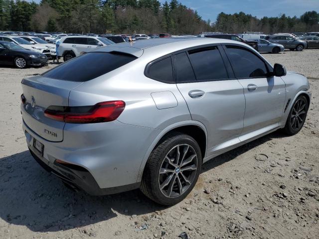 5UXUJ5C59KLJ63121 - 2019 BMW X4 M40I SILVER photo 3