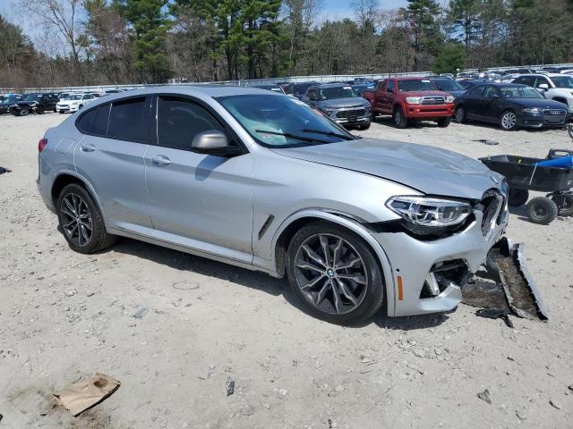 5UXUJ5C59KLJ63121 - 2019 BMW X4 M40I SILVER photo 4