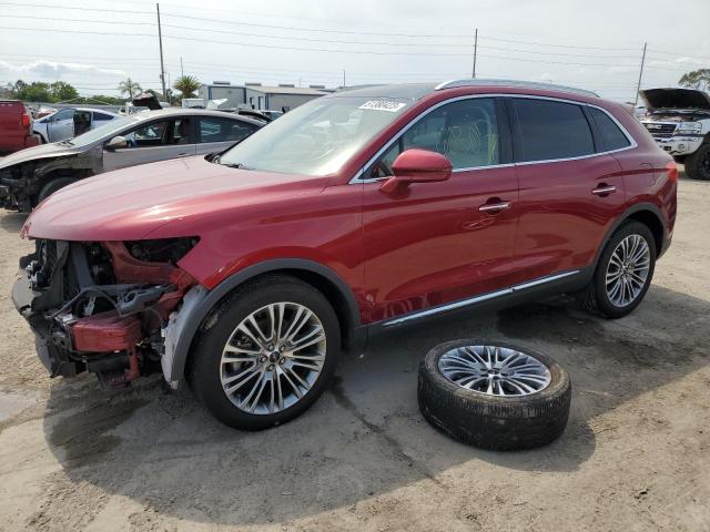 2LMTJ6LR0GBL57937 - 2016 LINCOLN MKX RESERVE 红色 照片 1
