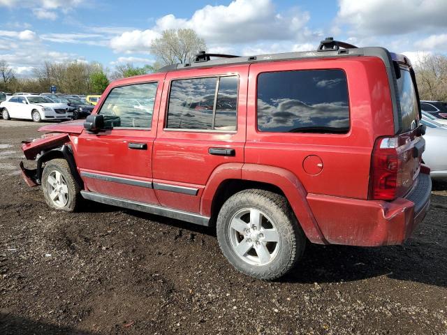 1J8HG48N16C228711 - 2006 JEEP COMMANDER RED photo 2