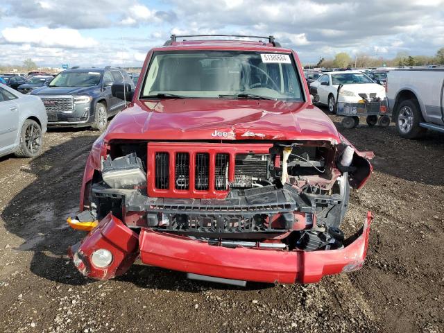 1J8HG48N16C228711 - 2006 JEEP COMMANDER RED photo 5