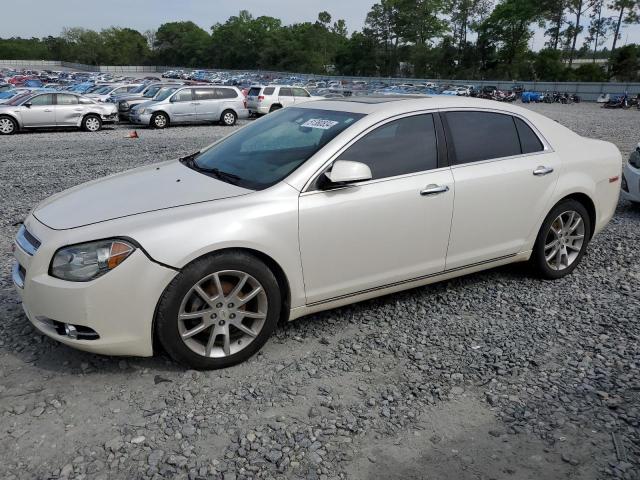 1G1ZE5E78BF185516 - 2011 CHEVROLET MALIBU LTZ WHITE photo 1