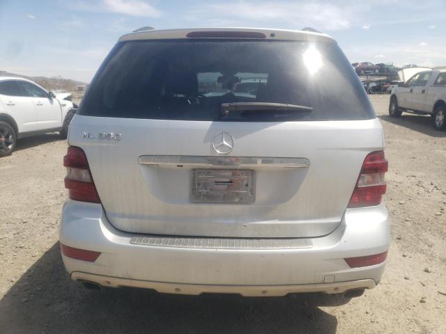 4JGBB5GB8BA694517 - 2011 MERCEDES-BENZ ML 350 SILVER photo 6