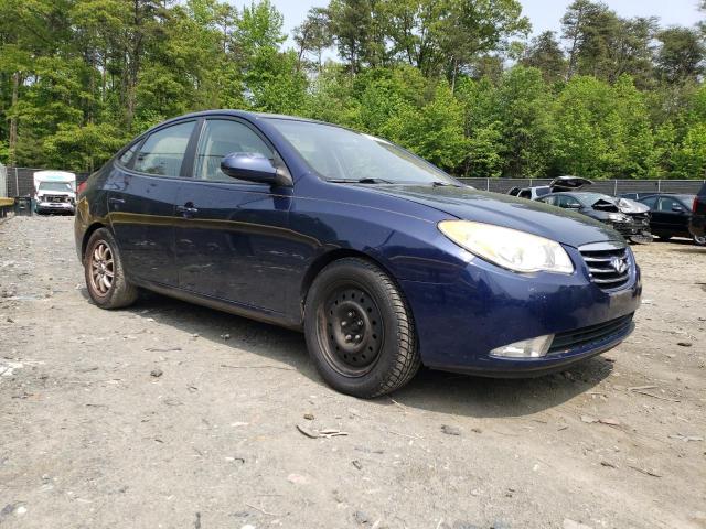 KMHDU4AD9AU885481 - 2010 HYUNDAI ELANTRA BLUE BLUE photo 4