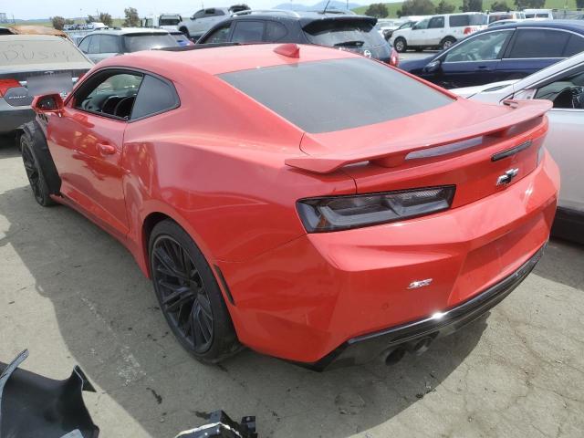 1G1FH1R71G0139615 - 2016 CHEVROLET CAMARO SS RED photo 2