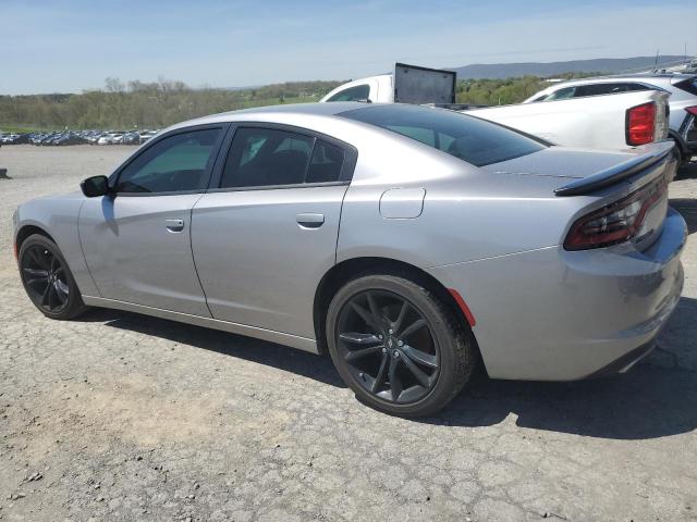 2C3CDXBG6JH126224 - 2018 DODGE CHARGER SXT SILVER photo 2