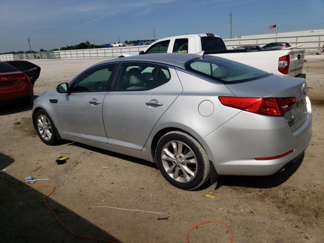 5XXGN4A71DG121563 - 2013 KIA OPTIMA EX SILVER photo 2