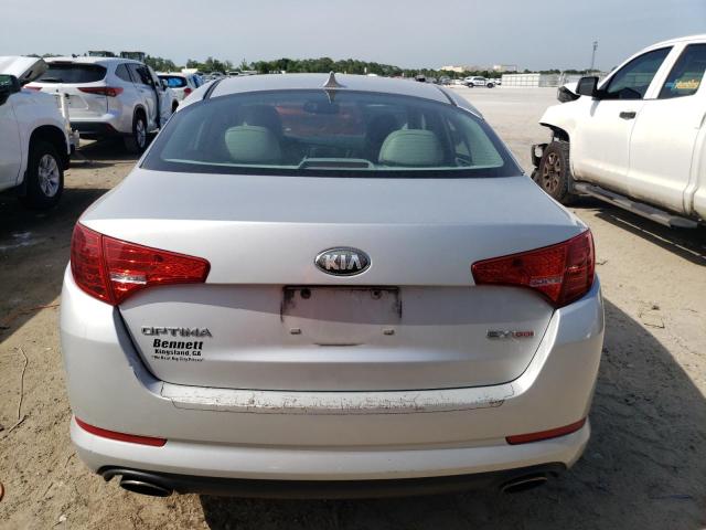 5XXGN4A71DG121563 - 2013 KIA OPTIMA EX SILVER photo 6