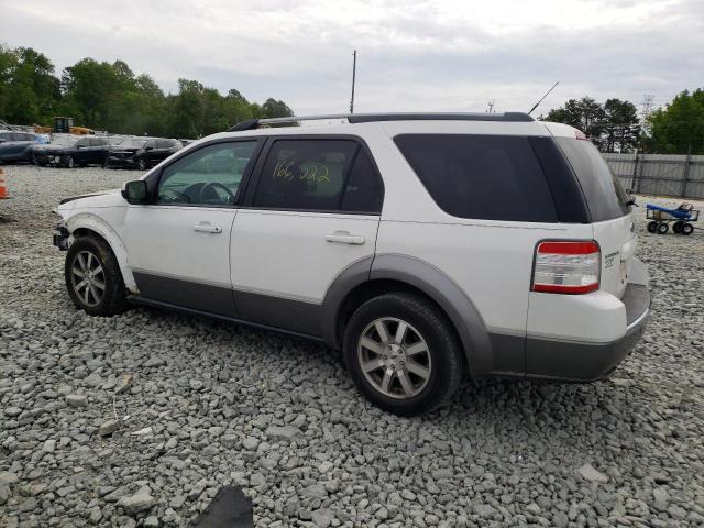 1FMDK02W08GA14282 - 2008 FORD TAURUS X SEL WHITE photo 2