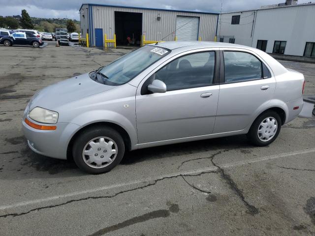 KL1TD56696B521149 - 2006 CHEVROLET AVEO BASE Gümüş foto 1