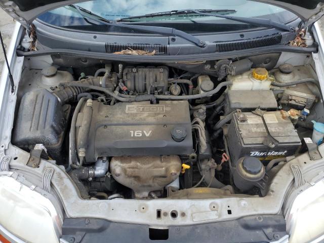 KL1TD56696B521149 - 2006 CHEVROLET AVEO BASE Gümüş foto 11