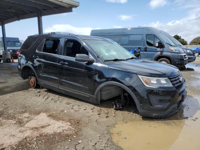 1FM5K8AR7HGB55056 - 2017 FORD EXPLORER POLICE INTERCEPTOR Қара фото 4