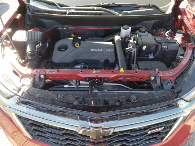 3GNAXWEV1NS186047 - 2022 CHEVROLET EQUINOX RS RED photo 12