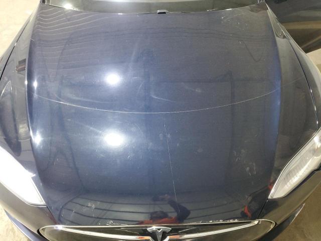 5YJSA1DP3DFP04820 - 2013 TESLA MODEL S BLUE photo 11