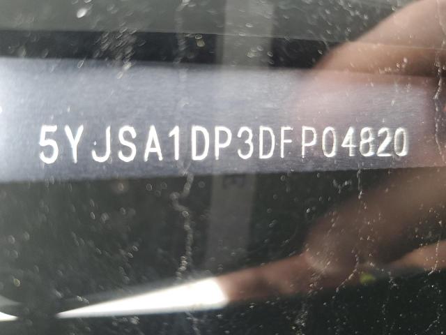 5YJSA1DP3DFP04820 - 2013 TESLA MODEL S BLUE photo 12