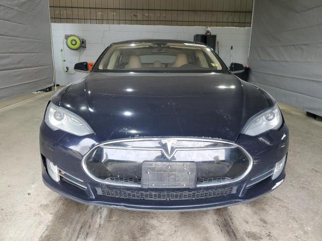 5YJSA1DP3DFP04820 - 2013 TESLA MODEL S BLUE photo 5