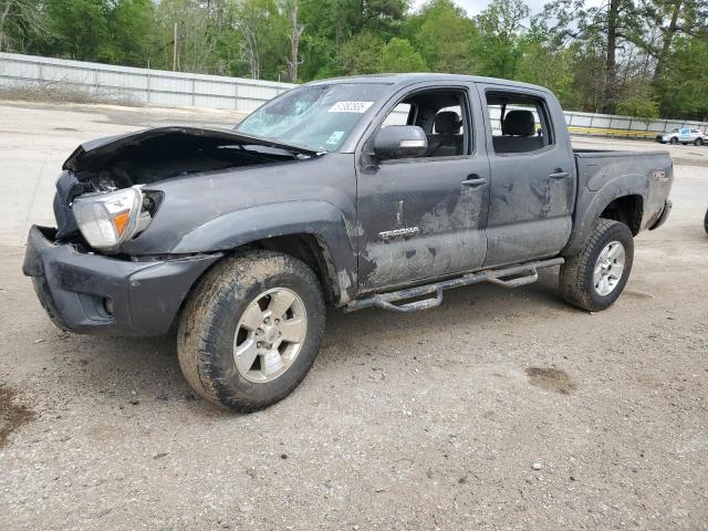 5TFJU4GN3CX020482 - 2012 TOYOTA TACOMA DOUBLE CAB PRERUNNER GRAY photo 1
