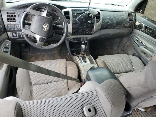 5TFJU4GN3CX020482 - 2012 TOYOTA TACOMA DOUBLE CAB PRERUNNER GRAY photo 8