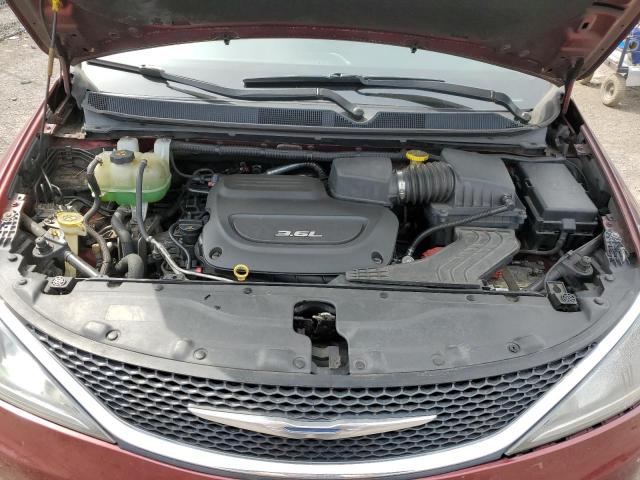 2C4RC1BG2HR613043 - 2017 CHRYSLER PACIFICA TOURING L 勃艮第红 照片 12