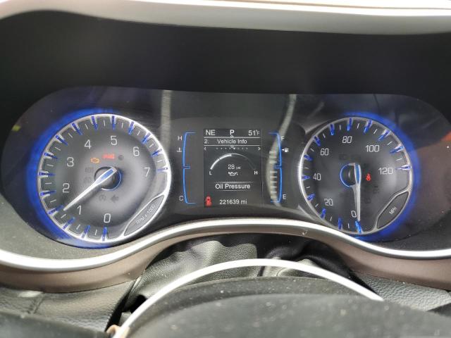 2C4RC1BG2HR613043 - 2017 CHRYSLER PACIFICA TOURING L 勃艮第红 照片 9