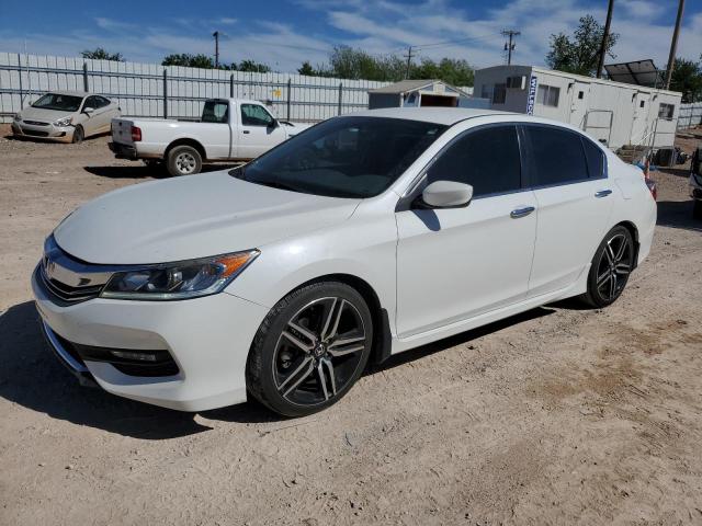 1HGCR2F10HA103389 - 2017 HONDA ACCORD SPORT SPECIAL EDITION WHITE photo 1