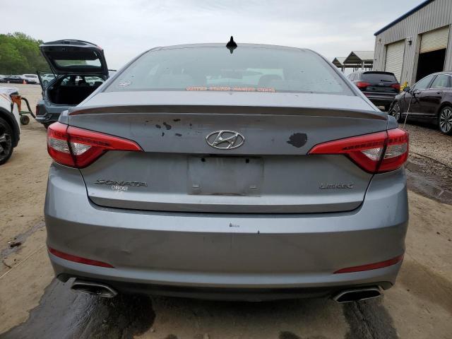 5NPE34AF4FH095925 - 2015 HYUNDAI SONATA SPORT SILVER photo 6