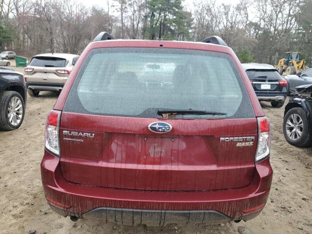 JF2SHABC1DG443111 - 2013 SUBARU FORESTER 2.5X RED photo 6