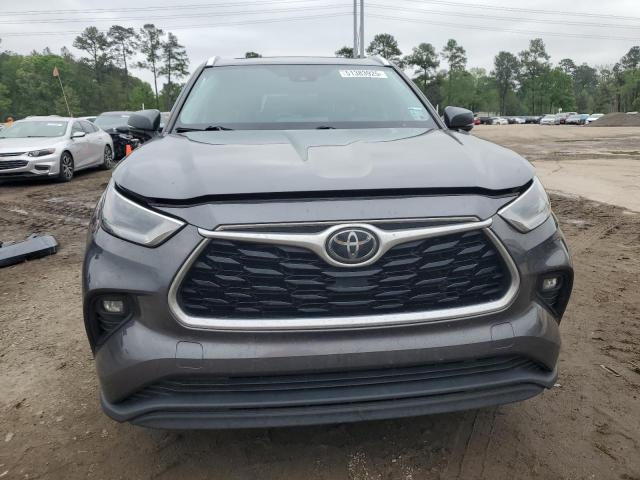 5TDGZRAH1MS064872 - 2021 TOYOTA HIGHLANDER XLE 石墨色 照片 5
