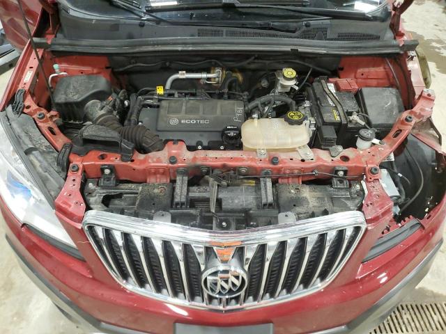 KL4CJFSB4FB264728 - 2015 BUICK ENCORE CONVENIENCE RED photo 12