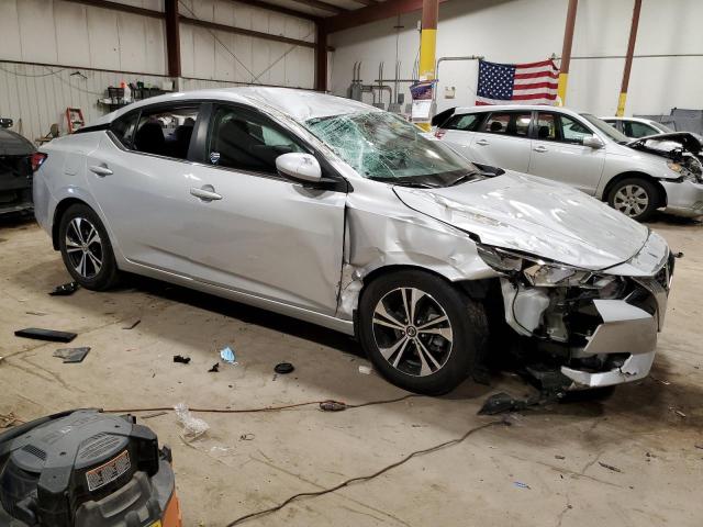 3N1AB8CV0NY284377 - 2022 NISSAN SENTRA SV SILVER photo 4