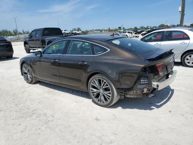 WAU22AFC0HN027317 - 2017 AUDI A7 PRESTIGE BROWN photo 2