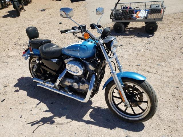 1HD4CR213BC415199 - 2011 HARLEY-DAVIDSON XL883 L BLUE photo 1