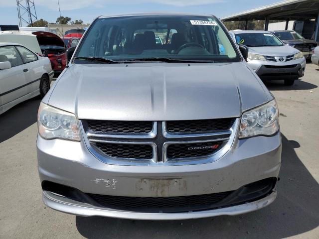 2C4RDGBG5DR794133 - 2013 DODGE GRAND CARA SE SILVER photo 5