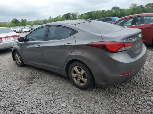 5NPDH4AE5EH479022 - 2014 HYUNDAI ELANTRA SE GRAY photo 2