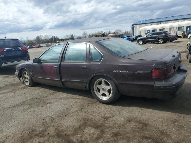 1G1BL52P4TR157949 - 1996 CHEVROLET CAPRICE / CLASSIC SS BURGUNDY photo 2