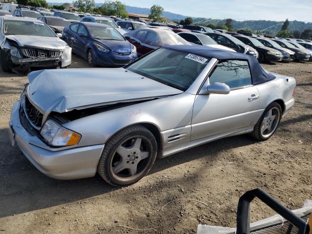 2001 MERCEDES-BENZ SL 500, 