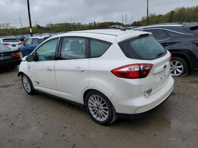 1FADP5CU4FL105758 - 2015 FORD C-MAX PREMIUM SEL WHITE photo 2