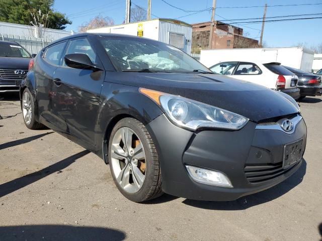 KMHTC6AD6CU053545 - 2012 HYUNDAI VELOSTER BLACK photo 4