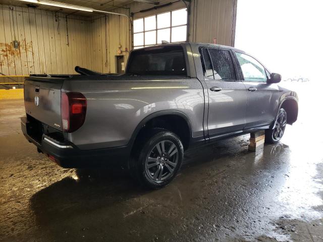 5FPYK3F13LB017399 - 2020 HONDA RIDGELINE SPORT GRAY photo 3