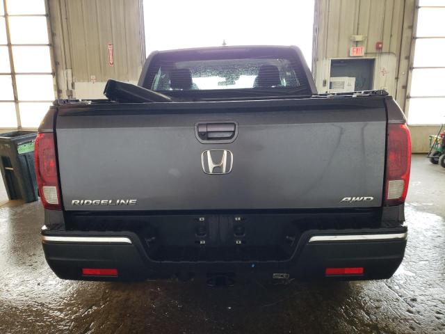 5FPYK3F13LB017399 - 2020 HONDA RIDGELINE SPORT GRAY photo 6