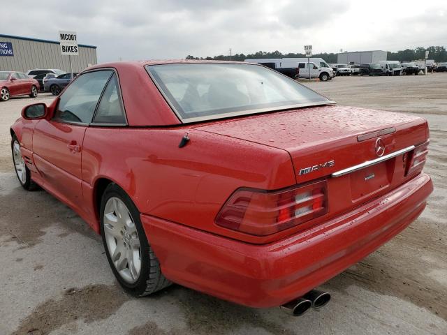 WDBFA61E0LF013495 - 1990 MERCEDES-BENZ 300 SL RED photo 2