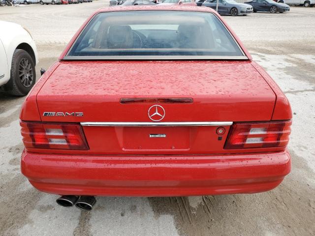 WDBFA61E0LF013495 - 1990 MERCEDES-BENZ 300 SL RED photo 6