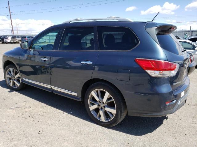 5N1AR2MM9EC626148 - 2014 NISSAN PATHFINDER S 蓝色 照片 2