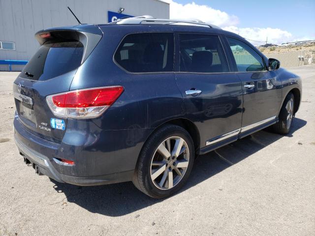 5N1AR2MM9EC626148 - 2014 NISSAN PATHFINDER S 蓝色 照片 3