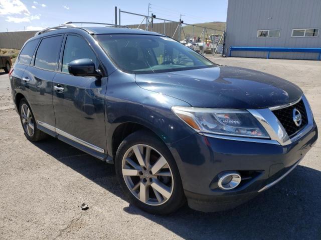 5N1AR2MM9EC626148 - 2014 NISSAN PATHFINDER S 蓝色 照片 4