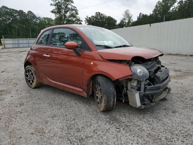 3C3CFFHH5FT507890 - 2015 FIAT 500 SPORT ORANGE photo 4