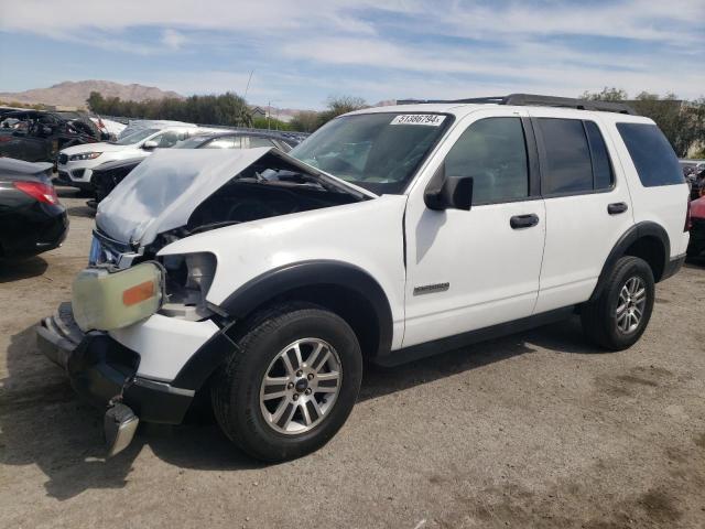 1FMEU63E77UB26830 - 2007 FORD EXPLORER XLT WHITE photo 1