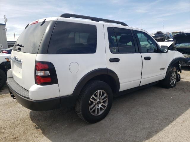 1FMEU63E77UB26830 - 2007 FORD EXPLORER XLT WHITE photo 3